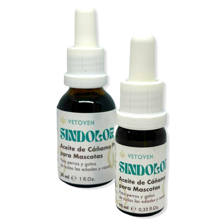 Aceite de Cáñamo Premium Vetoven 🌿  – SIN DOLOR para Perros y Gatos