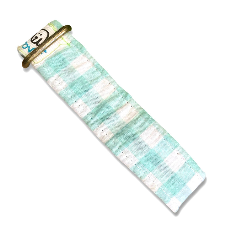 Collar para perro Vichy Mar 🌊 – Estilo marinero, hecho a mano y diseñado por veterinarios