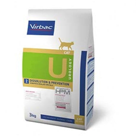 Virbac HPM U2 Cat 7 kg – Disolución y Prevención de Cálculos Urinarios